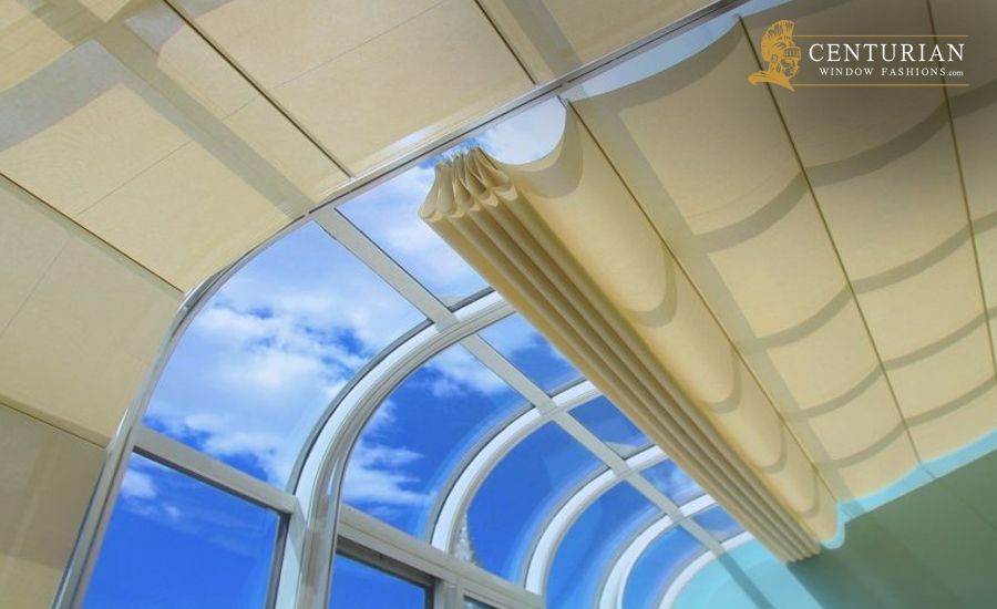 window covering for skylight